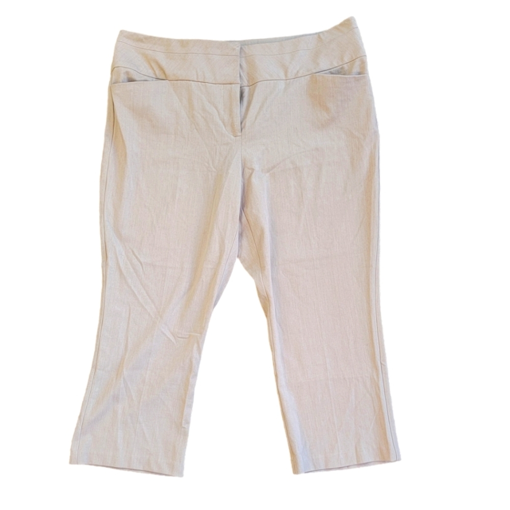 Maurices Tan dress capris